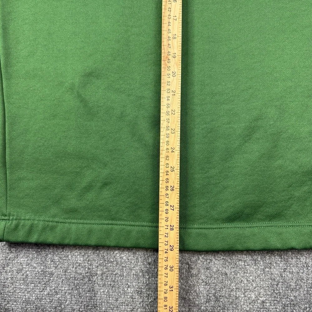 Puma Hoodie Mens Large Vintage Y2K Green White Stripe Pullover Singapore 90s